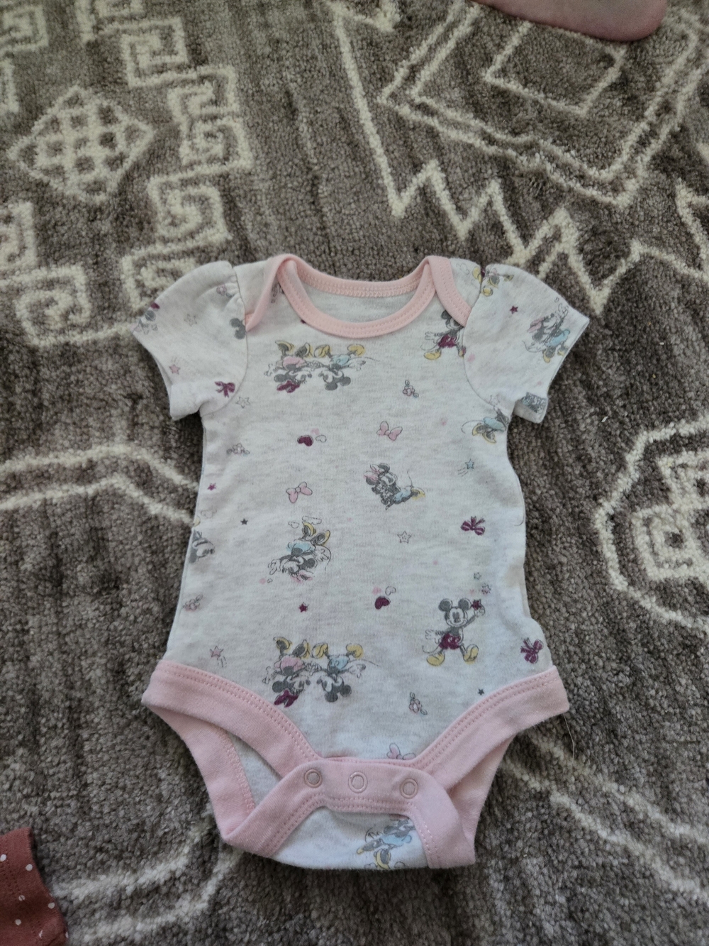 Disney Baby Newborn Onsie Mickey & Minnie
